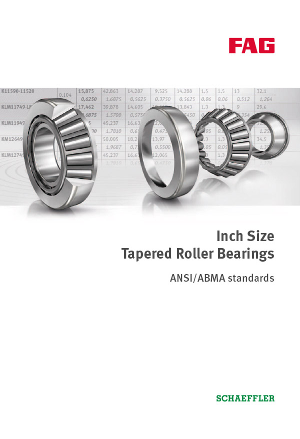 Tapered roller bearings by FAG Schaeffler Group USA Inc.