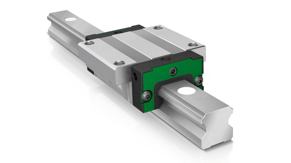 Schaeffler KLLT linear recirculating ball bearing and guideway assembly Image:Schaeffler
