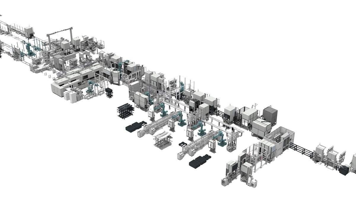 Cell isolation, cell to pack module assembly and pack production