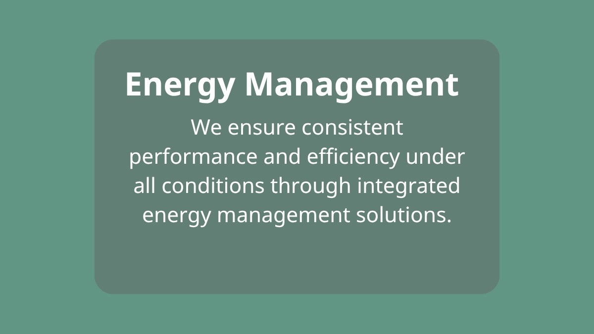 Energy management