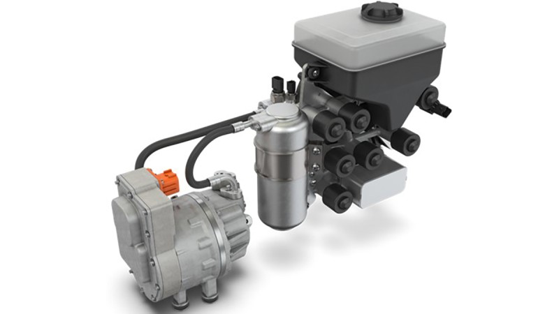 Thermal management system is a highly integrated solution combining the control of all coolant circuits and the refriger-ant/heat pump system in one unit.