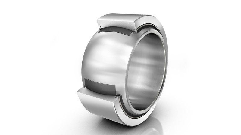 Maintenance-free spherical plain bearings