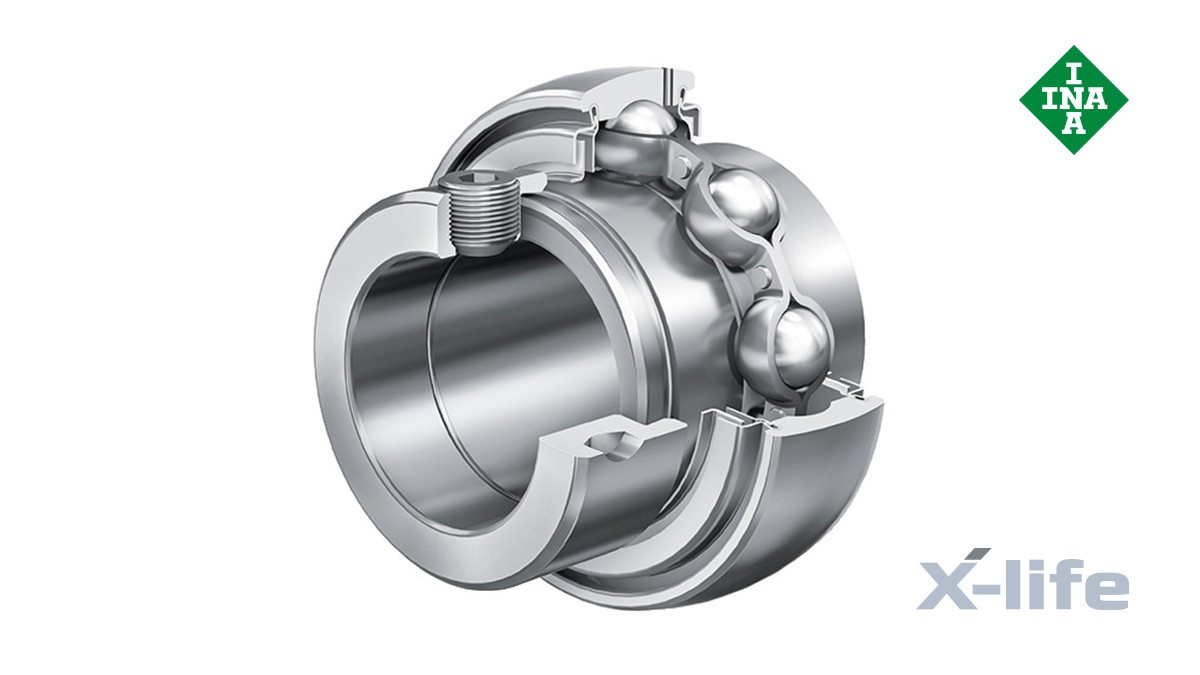 Schaeffler rolling bearings and plain bearings: Radial insert ball bearings